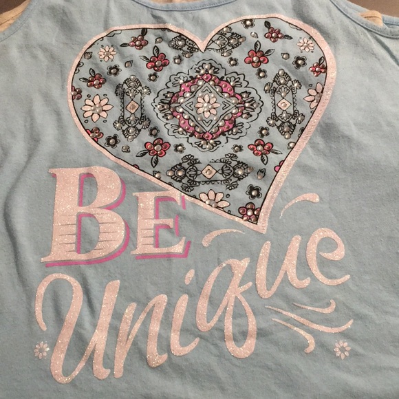 “Unique” Rhinestone Tank Top - Picture 3 of 3